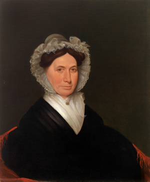 Mrs. Joel Norcross, 19th century (oil on canvas)