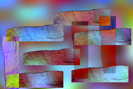 Etude #7, 2019 (mixed media)