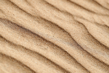 Sand patterns at a desert. Dubai. United Arab Emirates, 2021 (photo)