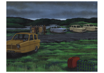 The Rise Of The Swingers, 2007 (acrylic on canvas board)