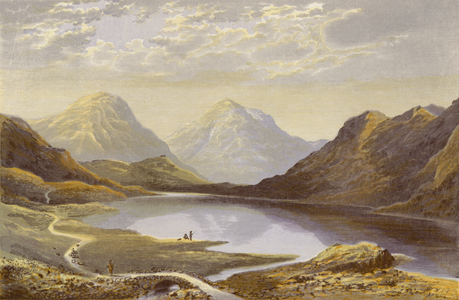 Wast Water (colour litho)