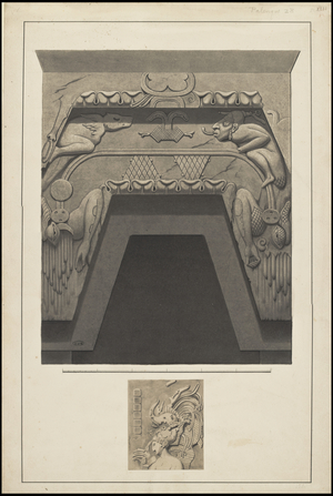A collection of Waldeck's original artwork of Mesoamerica, Box 14 of 22, 1831 (print)