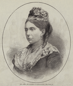 Her Grace the Duchess of Marlborough (engraving)