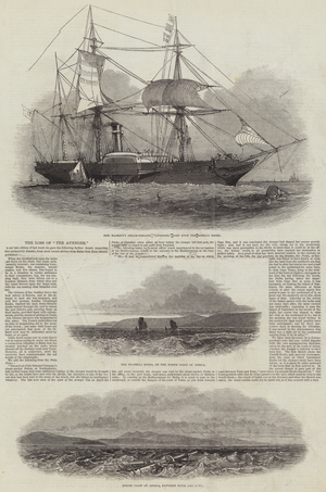 The Loss of "The Avenger" (engraving)