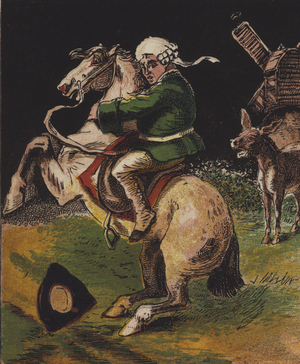 John Gilpin (colour litho)