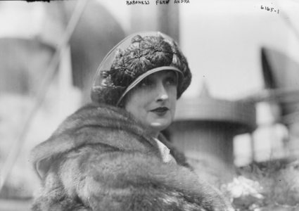 Baroness Fern Andra (b/w photo)