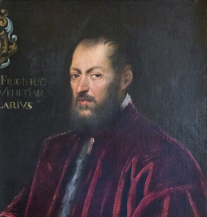 Portrait of Andrea Frizier, (painting)