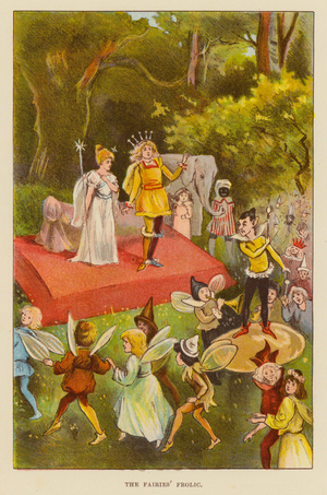 The Fairies' Frolic (colour litho)