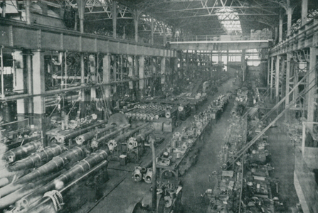 The Gun Shop at Woolwich Arsenal (b/w photo)