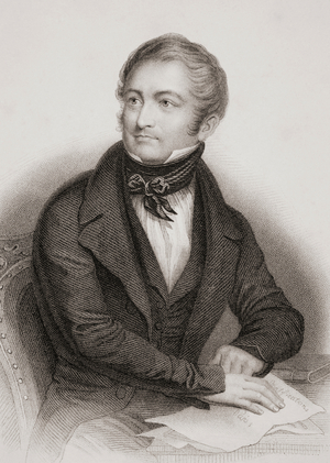 Marie Joseph Louis Adolphe Thiers, 1797-1877. French statesman, journalist and historian. Engraved by S. Freeman.
