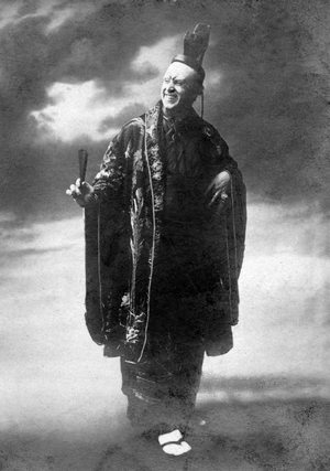 Frank Brown as the Mikado