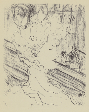 Emilienne D'Alencon (litho)