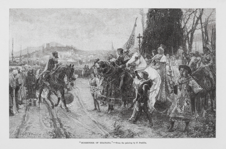 Surrender of Granada (engraving)