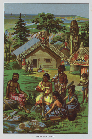 New Zealand (colour litho)