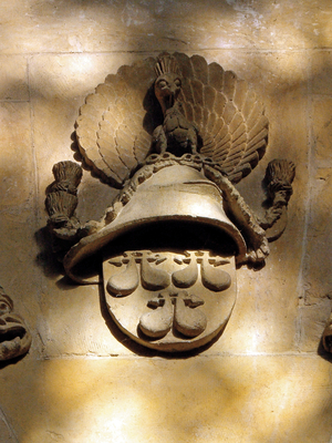 The Ros Coat of Arms, Bottesford Church (stone)