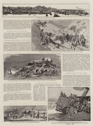 The British in Egypt (litho)