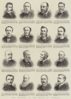 New Members of the House of Commons (engraving)