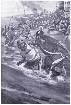 Death of Abdi-Milkat (litho)