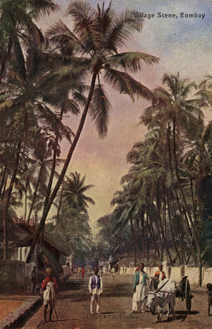 Village Scene, Bombay (photo)