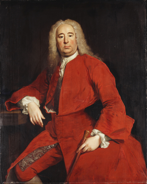 Portrait of a Gentleman, traditionally identified as George Frederick Handel, 1740 (oil on canvas)