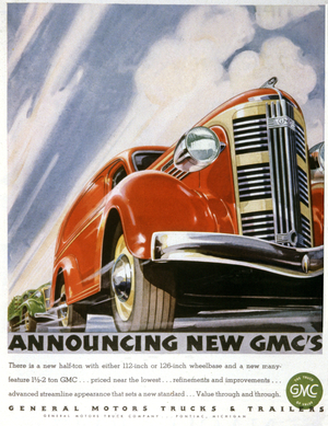New GMC cars, 1936. (print)