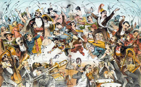 The Operatic War in New York, 1883
