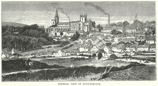 General View of Dunfermline (engraving)