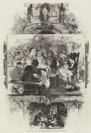 The King of the Bean (engraving)