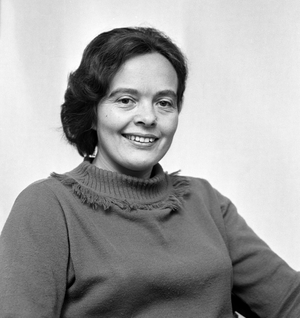 Oslo 19661015 Author, lyricist Marie Takvam, portrait. …, 1966 (photo)