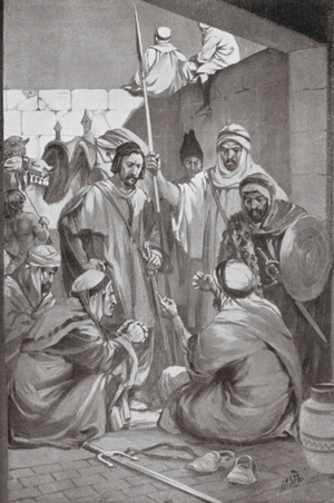 Arabs planning a Revolt (litho)