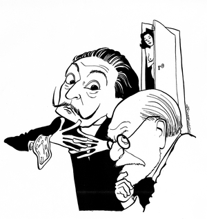 Salvador Dali and Sigmund Freud, Unlocking the subconscious