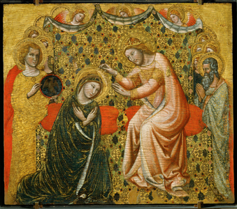 Coronation of the Virgin (painting on wood)