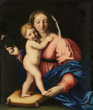 Virgin and Child, 1640 (oil on canvas)