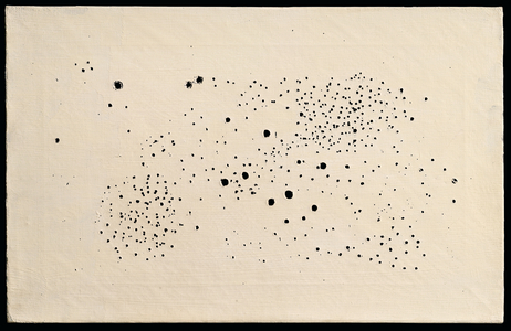Spatial Concept, 1952 [52 B 16] (oil on canvas)