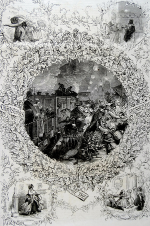 Christmas Present, 1855 (engraving)