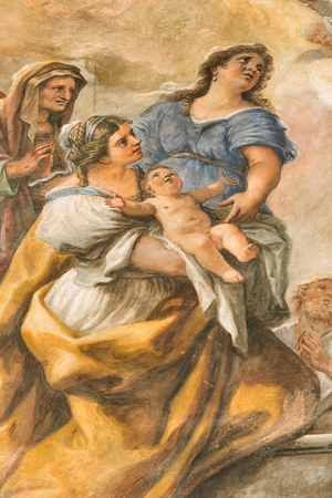 Frescoes depicting the life of Saint Cataldo, 1714 (fresco)