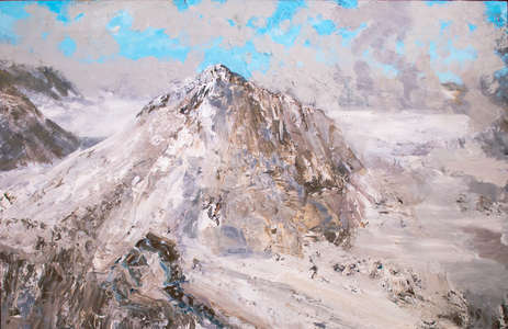 Cradle Mountain, The Peak, 2025 (oil on linen)