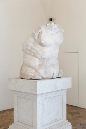 Torso of a satyr, Boncompagni Ludovisi collection, National Roman Museum, Palazzo Altemps, Rome, Italy