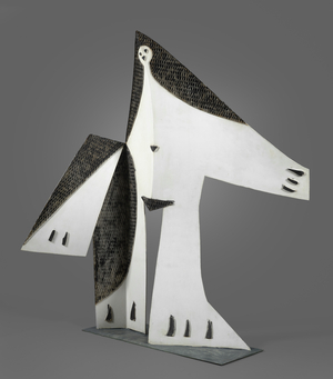 Woman with Outstretched Arms, 1961 (painted iron)
