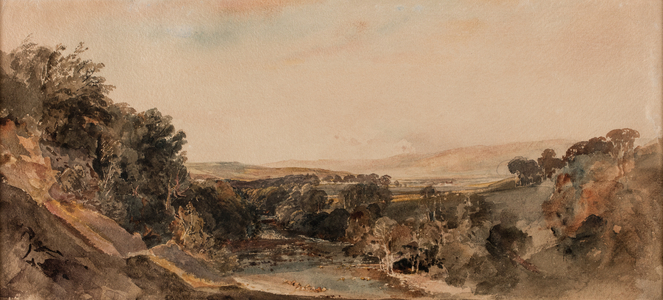 Cannock Chase, c.1840 (watercolour on paper)