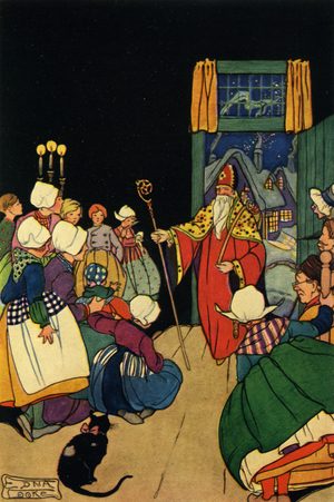 Saint Nicholas arrives