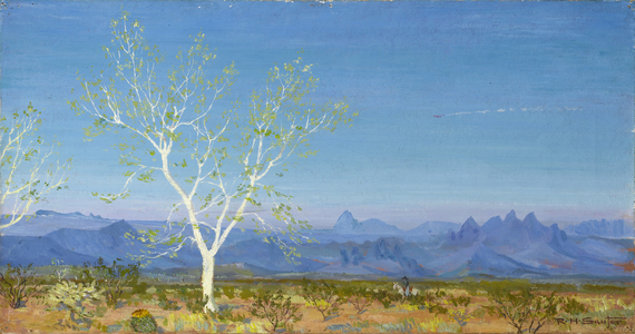 Spring Comes to the Desert, 1929 (oil on canvas)