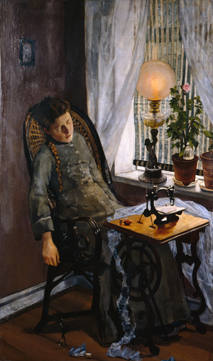 Seamstress, 1880 (painting)