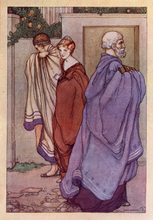 John Keats: Lamia (colour litho)