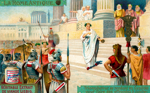 Roman triumph - civil ceremony/religious rite