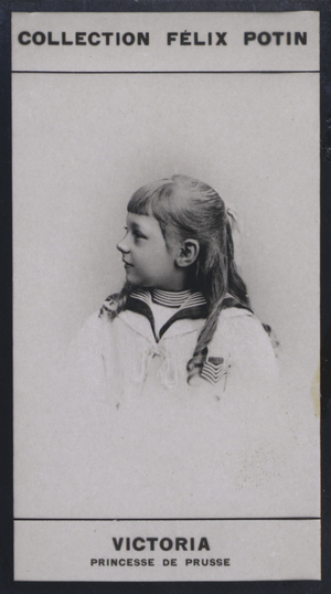 Victoria, Princesse De Prusse (1892) (b/w photo)