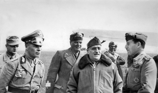 Cavallero and Rommel in Africa