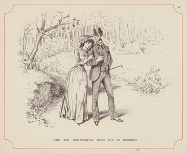 And the sentimental ones are so spooney (litho)