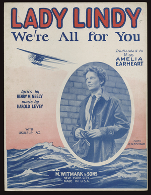 Lady Lindy, Were All for You, 1928 (print)
