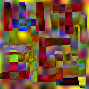 Shawl, 2019 (mixed media)